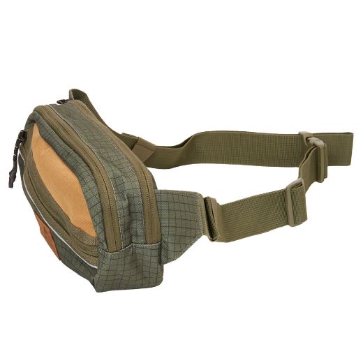 Αντρικά τσαντάκια μέσης Quiksilver JUNGLER IIΙ 2L grape leaf λαδί