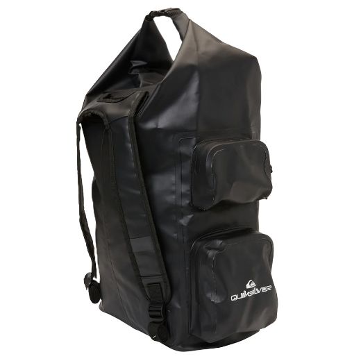 Αδιάβροχες Τσάντες QUIKSILVER EVENING SESH σακίδια πλάτης 35L SURF MOTO backpack μαύρο