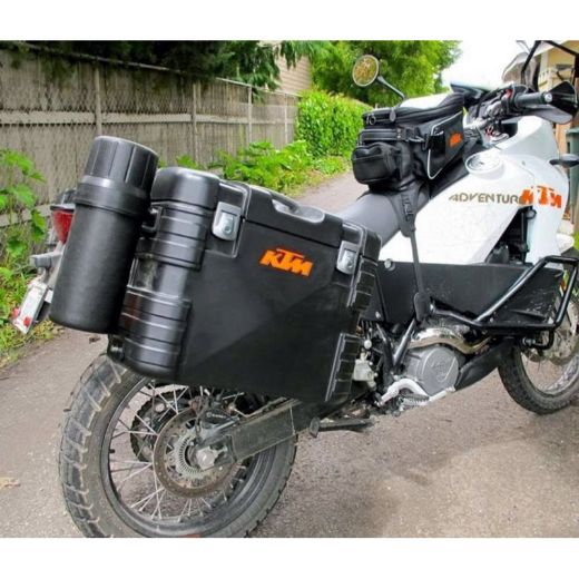 TOOL TUBE TOOL BOX CYLINDER BIG 32cm x 12cm BLACK