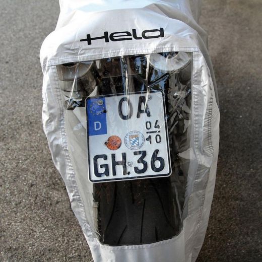 Held Cover Basic 2 92500 αδιάβροχες κουκούλες μηχανής S-M silver