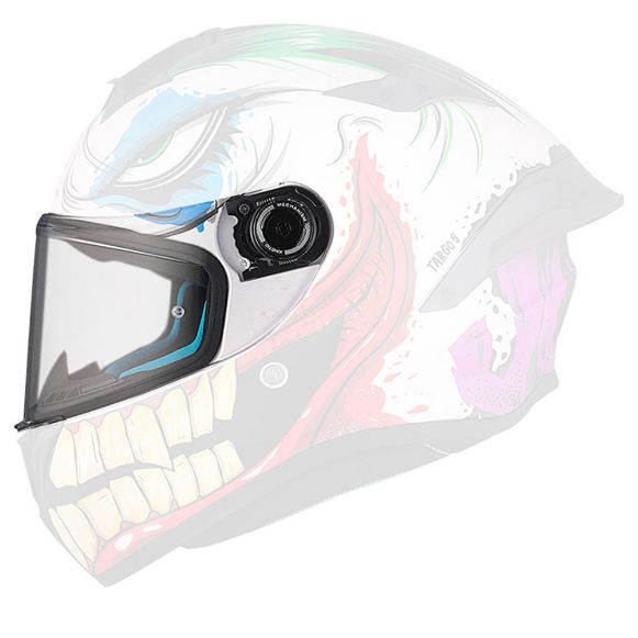 MT V14B ζελατίνα κράνους Targo S / Revenge 2 S διάφανη