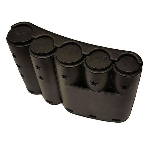 κερματοθήκη Polo Euro θήκες κερμάτων για τσαντάκια μέσης black μαύρο