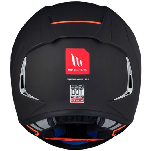 Full face helmet MT Revenge 2 S A1 black matt chania