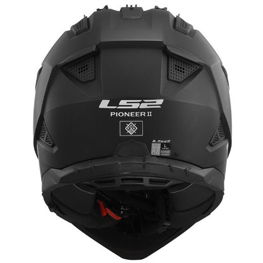 LS2 PIONEER II ADVENTURE HELMETS ECE 22.06 MATT BLACK