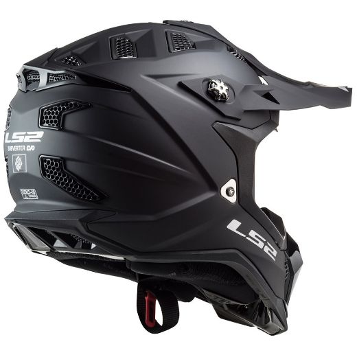 Κράνη Mx Enduro LS2 SUBVERTER EVO II motocross κράνος ECE 22.06 MATT BLACK ματ μαύρο