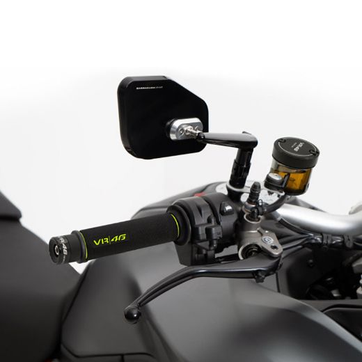 Αντίβαρα τιμονιού μηχανής BARRACUDA B-LUX VR46 black μαύρο