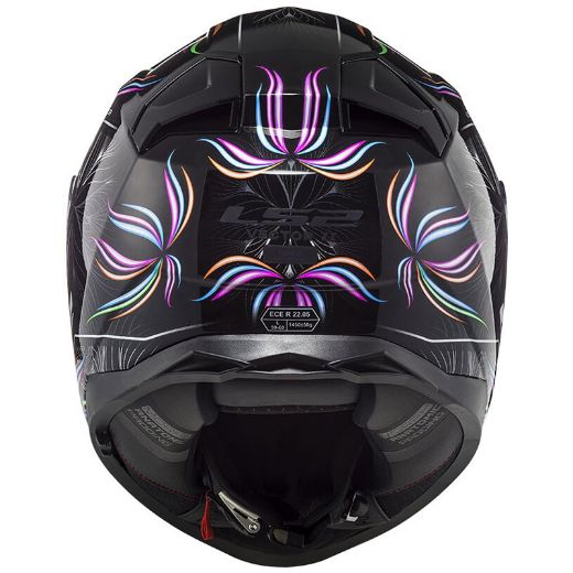 full-face κράνη μηχανής LS2 VECTOR II ECE 22.06 κράνος TROPICAL BLACK WHITE