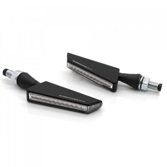 BARRACUDA SQ-LED B-LUX BLACK/CLEAR LED INDICATORS