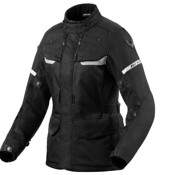 Revit Outback 4 H2O γυναικείο μπουφάν μηχανής μαύρο χανιά