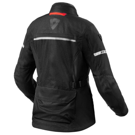 γυναικείο μπουφάν μοτοσικλέτας revit outback 4 h2o ladies αδιάβροχο jacket μηχανής μαύρο black