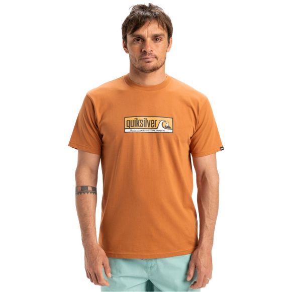 Quiksilver Evo Endless κοντομάνικες μπλούζες πορτοκαλί χανιά