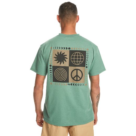 Ανδρική κοντομάνικη μπλούζα Quiksilver Χανιά