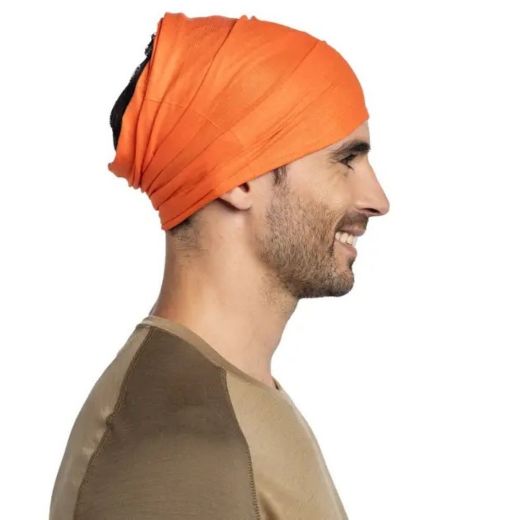 Buff Coolnet UV neckwear solid poppy