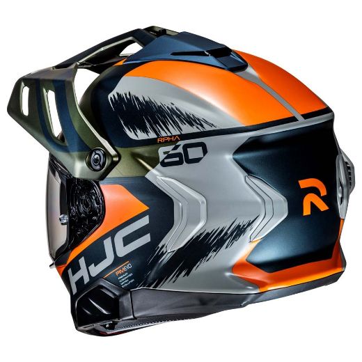 Motorcycle adventure helmet HJC RPHA 60 Quid MC47SF Chania