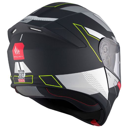 MT Genesis SV Flip-up helmets Talo B2 black / grey matt