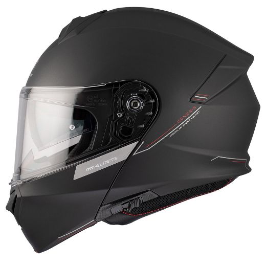  Flip-up κράνος μηχανής MT Genesis SV ματ μαύρο A1