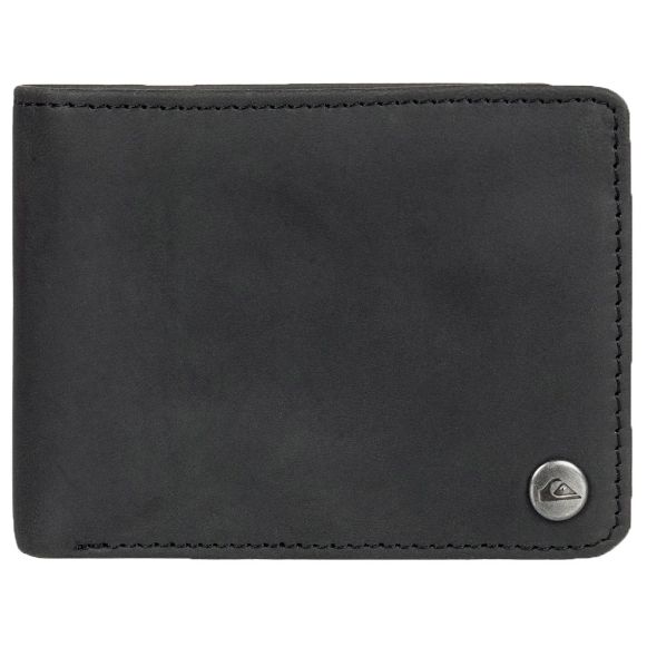 Quiksilver Mac Tri-fold ανδρικά πορτοφόλια black Χανιά