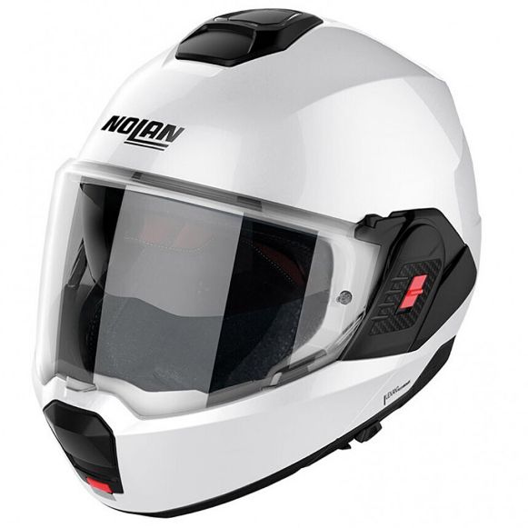 Modular Κράνος μηχανής NOLAN N120-1 Special 15 pure white άσπρο | Προσφορά Χανιά