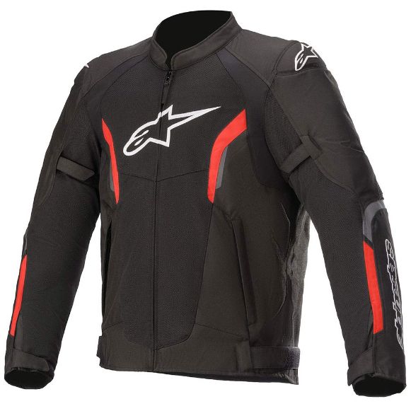 Καλοκαιρινό Μπουφάν Μηχανής ALPINESTARS AST V2 AIR BLACK/FLUO-RED | Προσφορά Χανιά