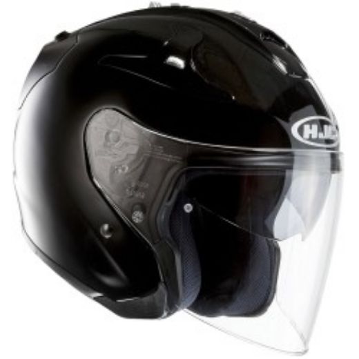 Mototcycle Jet helmet HJC FG-Jet black gloss Chania