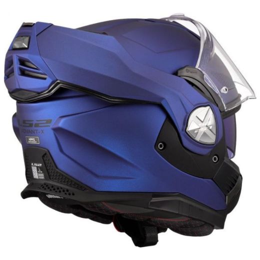 Modular ανοιγόμενο κράνος LS2 Advant X σπαστά κράνη μηχανής FF901 μπλε mat navy blue matt