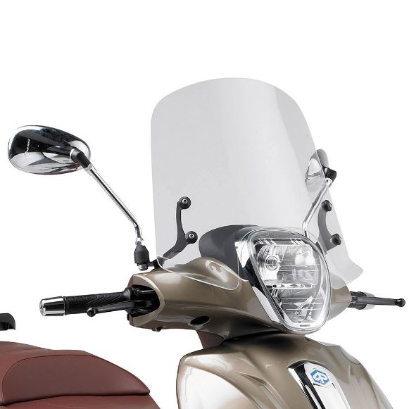 GIVI 357A Ζελατίνα Piaggio Beverly 125IE / 300IE / 350 2010-2020 διάφανη Χανιά
