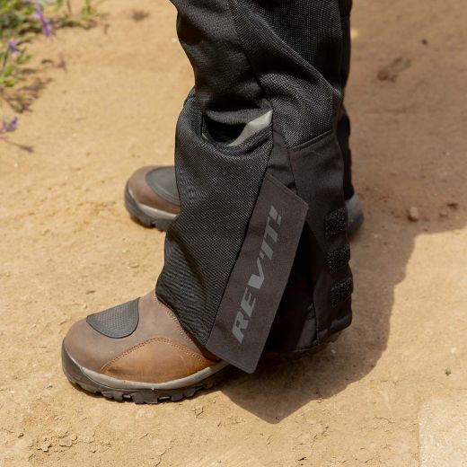 REVIT AIRWAVE 4 TEX SHORT BLACK PANTS