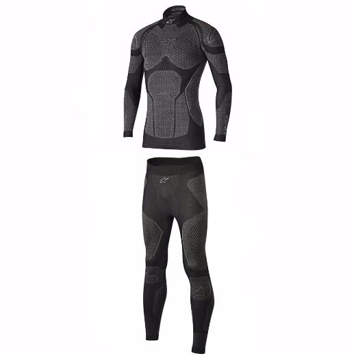 Mens thermal pant Alpinestars Ride Tech black/grey Chania