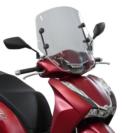 Ζελατίνες FABBRI HONDA SH125-150-350 2021-2024 ζελατίνα ανεμοθώρακας 3438 LS ελαφρώς φιμέ