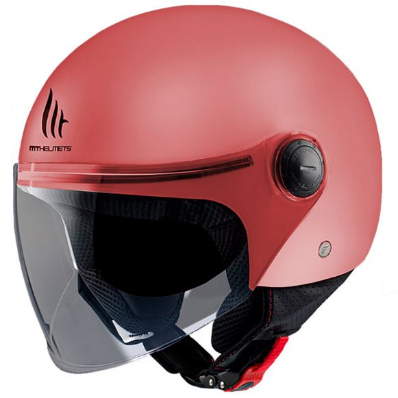 Jet Κράνη μηχανής MT STREET S  A8 gloss pink | ροζ γυαλιστερό Χανιά