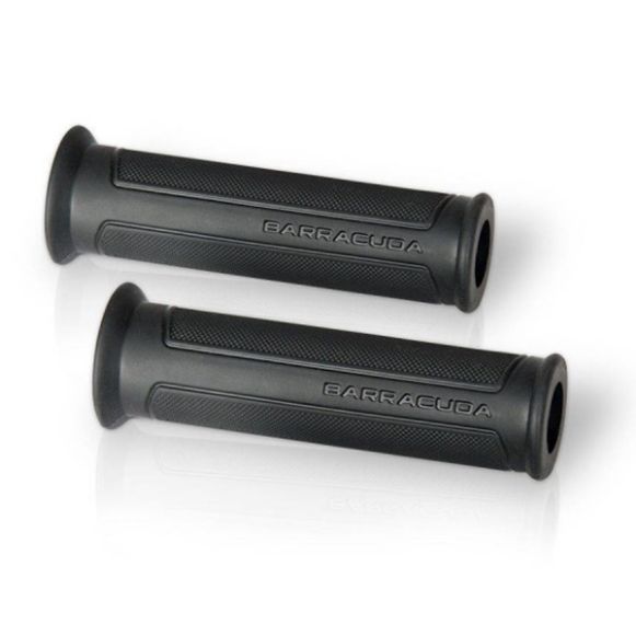Χειρολαβές τιμονιού Barracuda Basic grips 120mm μάυρο | GASmoto.gr Χάνια