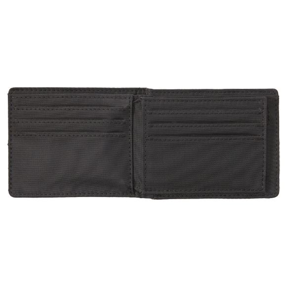Ανδρικά πορτοφόλια QUIKSILVER STICHY TRI-FOLD μαύρα αντρικά πορτοφόλια