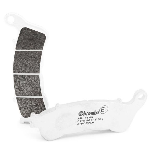 Μπροστινά τακάκια φρένων Brembo 07HO57LA Honda λευκή πάστα Χανιά