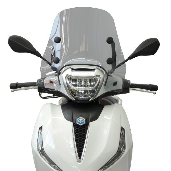 Fabbri ζελατίνες Piaggio Beverly 300/400 2021-2024 light fume