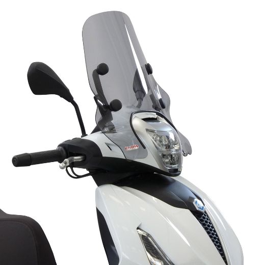 Ζελατίνες PIAGGIO BEVERLY 300/400 2021-2024 ζελατίνα ανεμοθώρακας 3393 LS ελαφρώς φιμέ