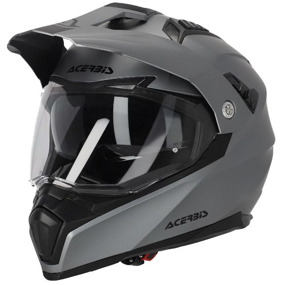 Adventure κράνος μηχανής Acerbis Flip FS-606 ECE 22.06 γκρι | GASmoto.gr
