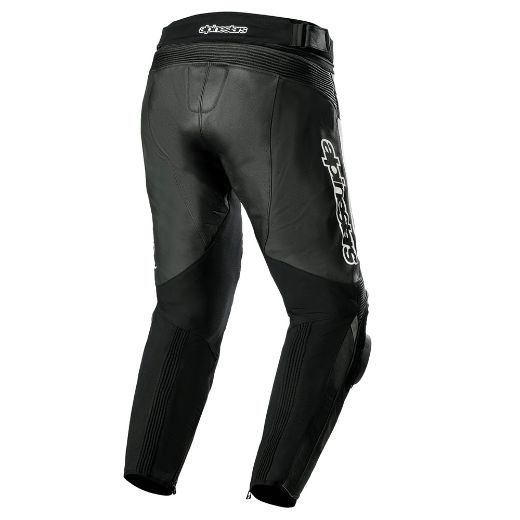 Sport leather motorcycle pants Alpinestars Missile V3 black/white Chania | GASmoto.gr