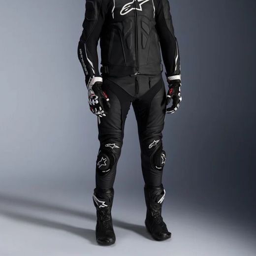 Alpinestars Missile V3 δερμάτινα παντελόνια black / white