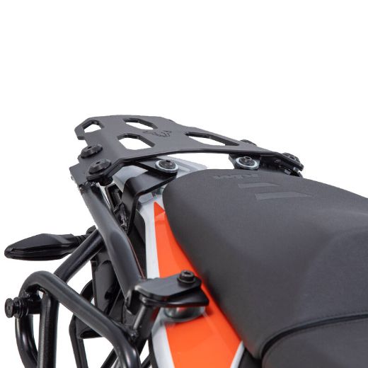 Aluminium rear rack SW-Motech Street-Rack KTM 390 Adventure 2019-2024 black Chania