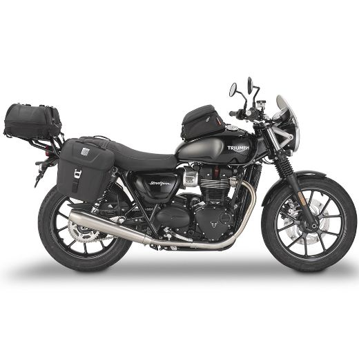 GIVI TMT6407 side hard bags base Triumph Street Twin 900 & Bonneville T100 Chania