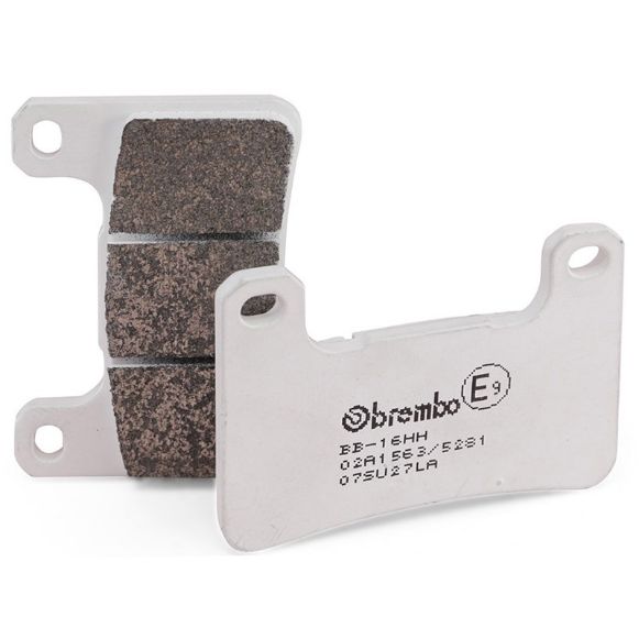 Μπροστινά τακάκια φρένων μηχανής Brembo 07SU27LA Suzuki & Kawasaki συνθετικά - λευκή πάστα Χανιά