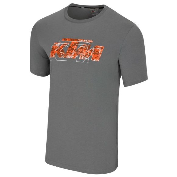 KTM Logo Tee κοντομάνικες μπλούζες γκρι χανιά