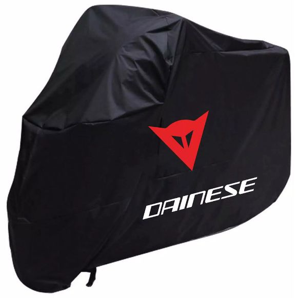 Αδιάβροχη κουκούλα μηχανής Dainese Explorer black Χανιά