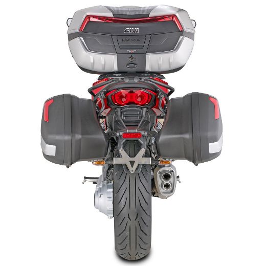 Motorcycle topcase Givi V58N Maxia 5 58L grey / black | GASmoto.gr Chania
