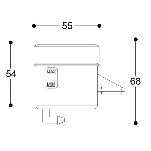 Δοχεία υγρών φρένου BARRACUDA Χανιά