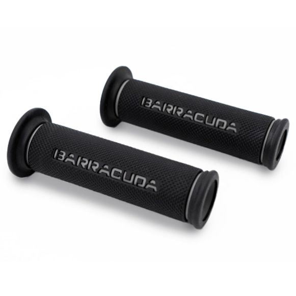 Χειρολαβές Barracuda Basic Racing Grips μηχανής μαύρο / γκρι