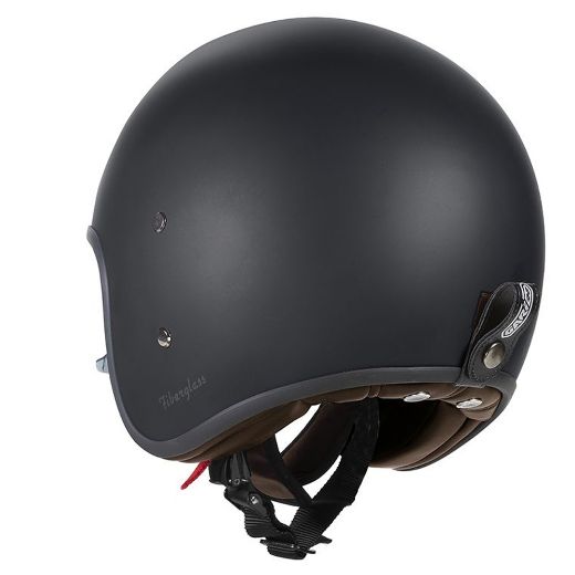 Garibaldi G03X ρετρό κράνη matt black Χανιά