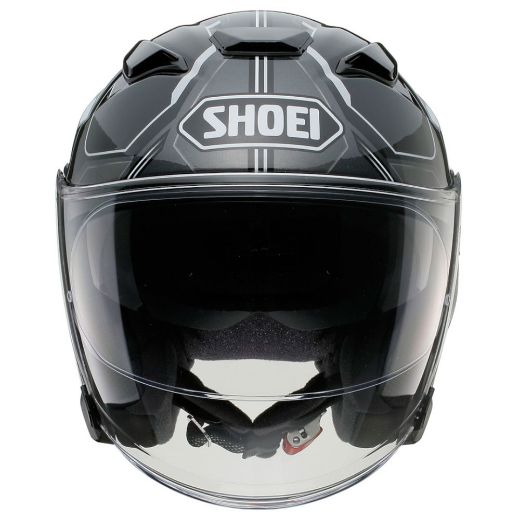 Motorcycle jet helmet Shoei J-Cruise 3 badalt grey | GASmoto.gr