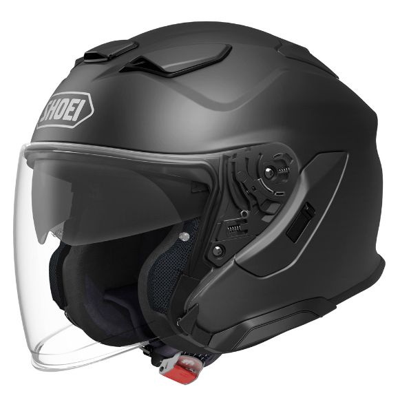 Shoei J-Cruise 3 jet κράνος μηχανής ECE 22.06 μαύρο ματ | GASmoto.gr