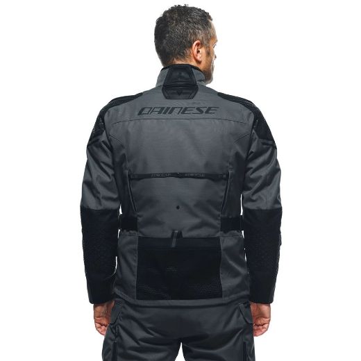 Αδιάβροχα 3ων εποχών νπουφάν Μηχανής Dainese Ladakhg 3L D-Dry γκρι μαύρο | Προσφορά Χανιά